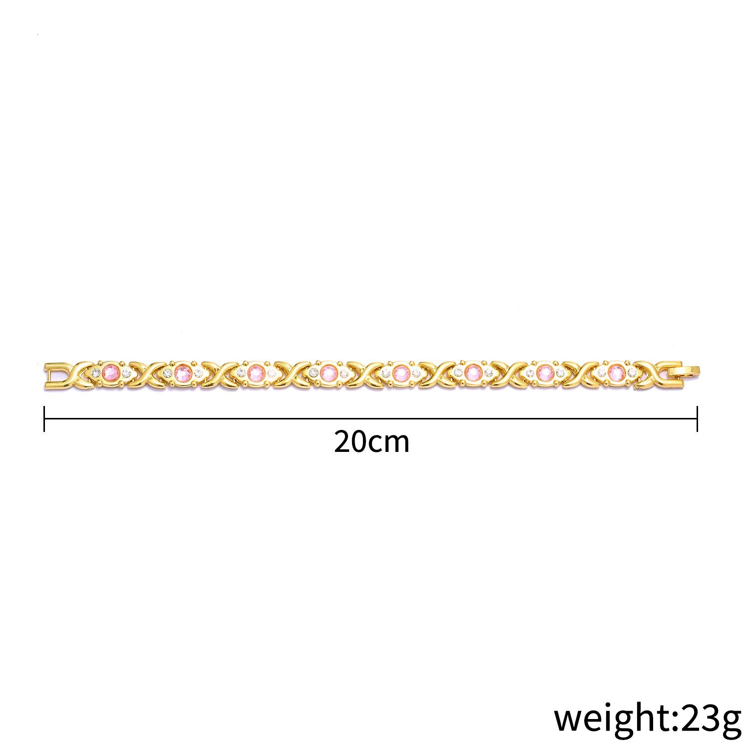 Designer bracelet - Detachable energy magnetic bracelet - Environmentally friendly alloy with embedded diamonds - Adjustable style - Women's brac