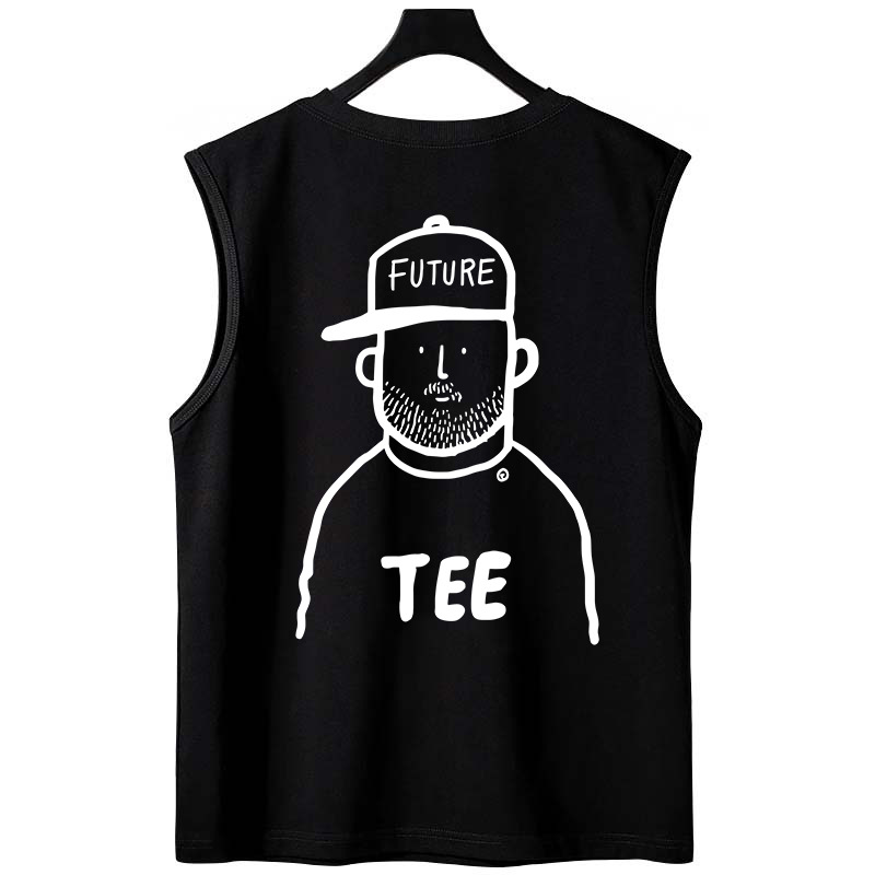 Teen Boys' Plus Size Tank Tops | Summer Trendy INS Outdoor Basketball Casual Sleeveless Tees