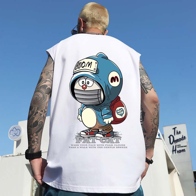 Summer Men's New Gym Tank Tops | Trendy Loose Plus Size Basketball Sleeveless Tees for Layering