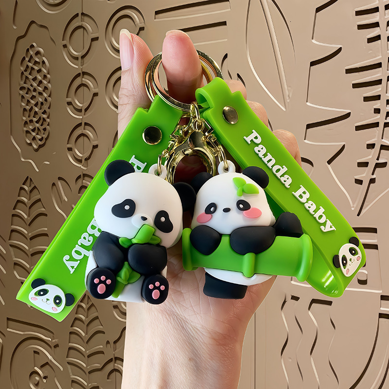 Elite Sports Bag Charm Key Chain World Cup Football 2026 Cute Little Panda Mascot Cultural And Creative Keychain Panda Souvenir, Cartoon Doll, Bag Pen - view 3
