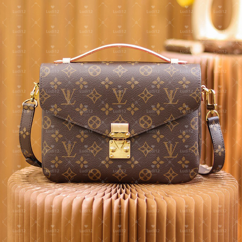 10a Multicolor pochette metis bag Womens crossbody shoulder bag designer handbag mirror quality leather Luxury messenger bag wallet Classic Flower Checked Bag