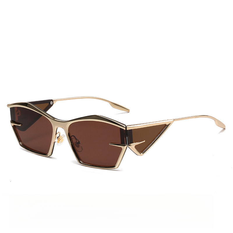 2026 New Model Designer Futuristic Style Technological Lens Sunglasses Fashion Show Outdoor Beach Fashion Sunglasses Suitable For Both Men And Women