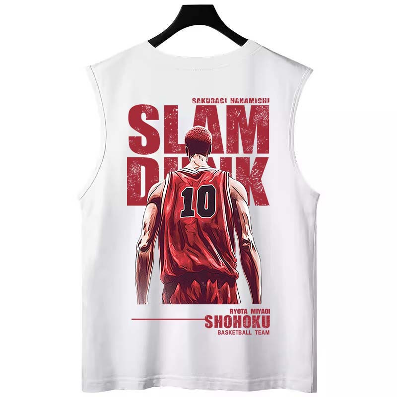 2026 Summer New Arrivals Men's American Style Printed Athletic Sleeveless Tank Tops | Casual Outerwear Gym Vests INS Trendy Tees Size 8XL