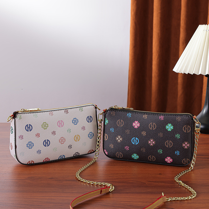 LORDLY KNACK New Women's Light Luxury High-End Single Shoulder Crossbody Chain Small Square Bag - view 6