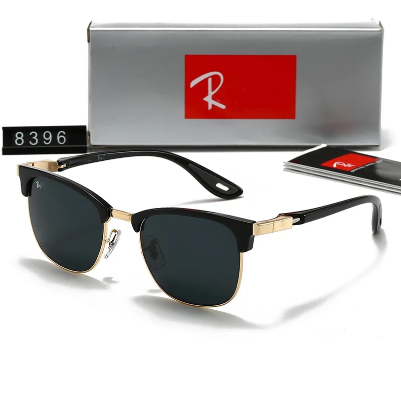 Designer Men women Polarized Sunglasses Adumbral Goggle UV400 Eyewear Classiceyeglasses Male Sun Glasses Metal Frame With Box