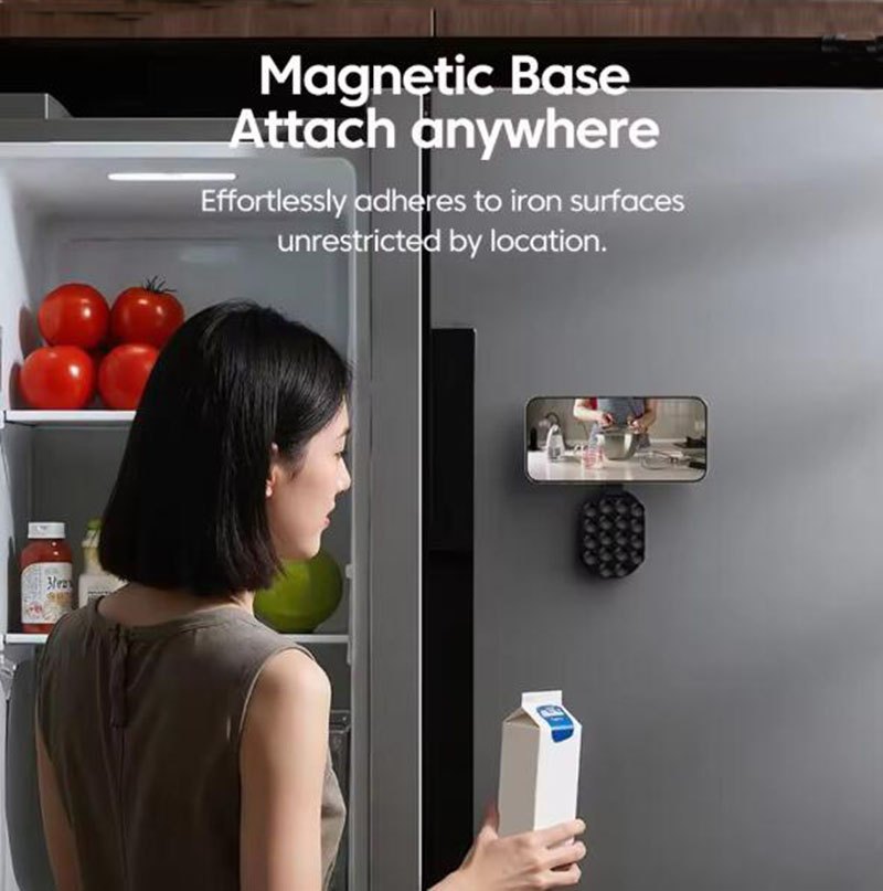 3-in-1 Magnetic Suction Cup Phone Holder portable adjustable Cell Phone Stand With Strong magnetic For Desk Wall Car Mount use N52