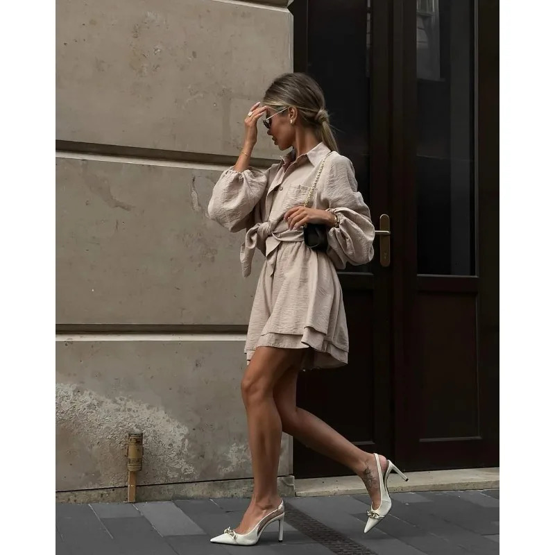 Casual Loose Short Sets For Women 2 Piece Sets Womens Outfits Spa Holiday Baggy Fashion Shorts Suits Woman Summer 260413