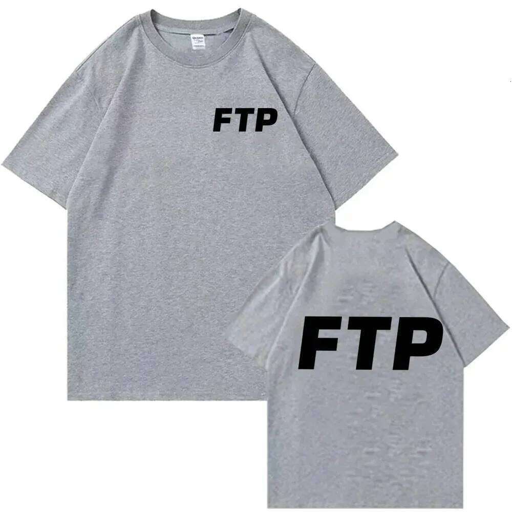 Simple FTP Printed Graphic Short Sleeve T Shirt Men Street Wear Men's Top 26H0413 - view 5
