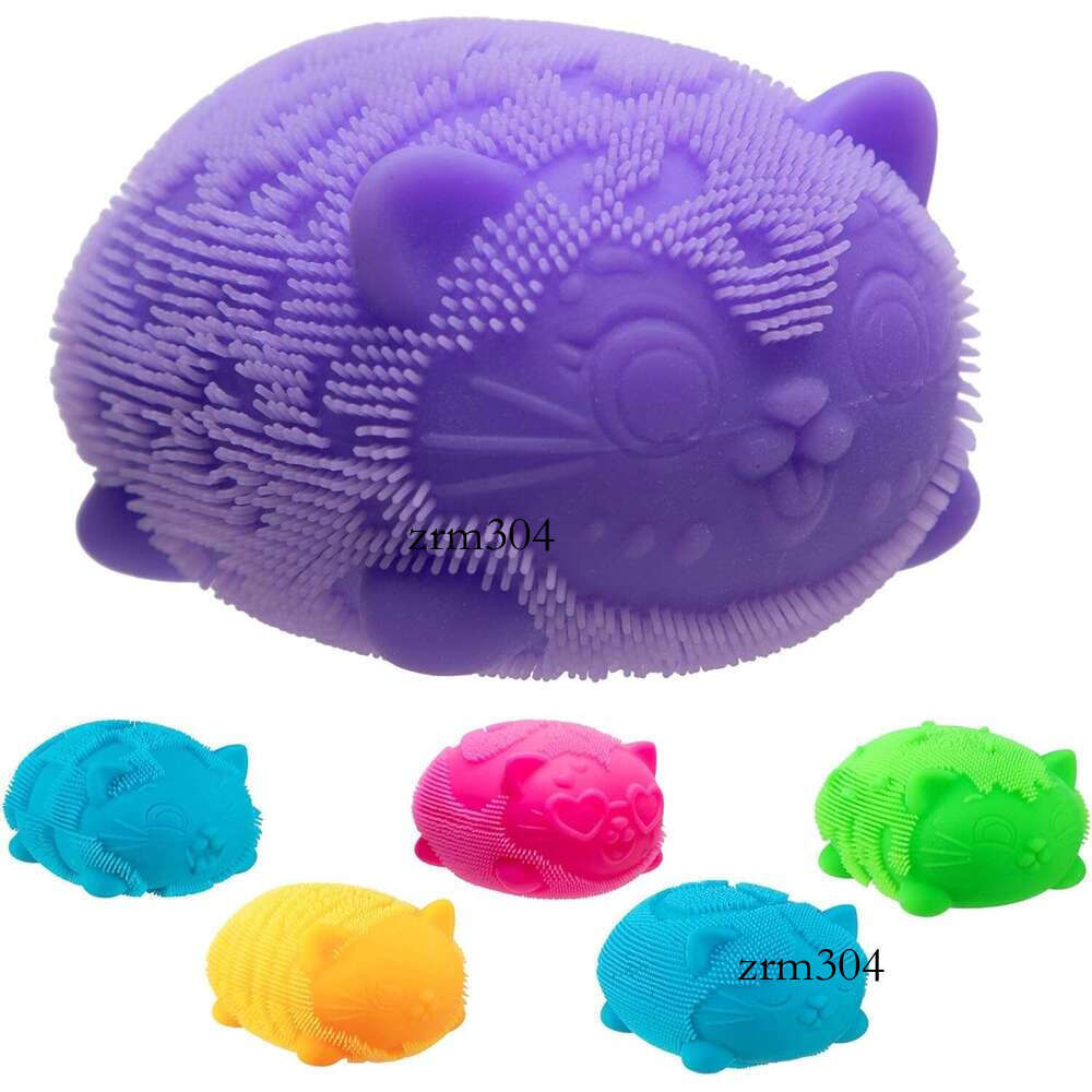 Schylling Needoh Wild Cats Fuzz Ball Sensory Squeeze Toy - Colors May Vary c3d d0e
