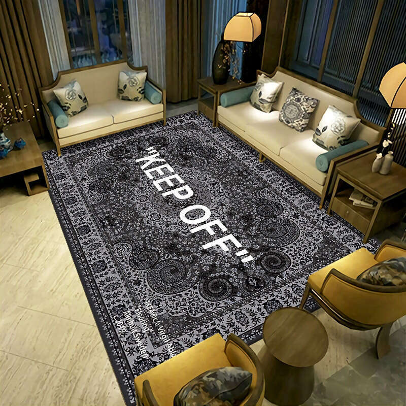 KEEP OFF Rug Cashew Flower Classic Paisley Cashmere Large Carpet Hypebeast Decor Parlor Bedroom Playroom Artistic Premium Floor Mat