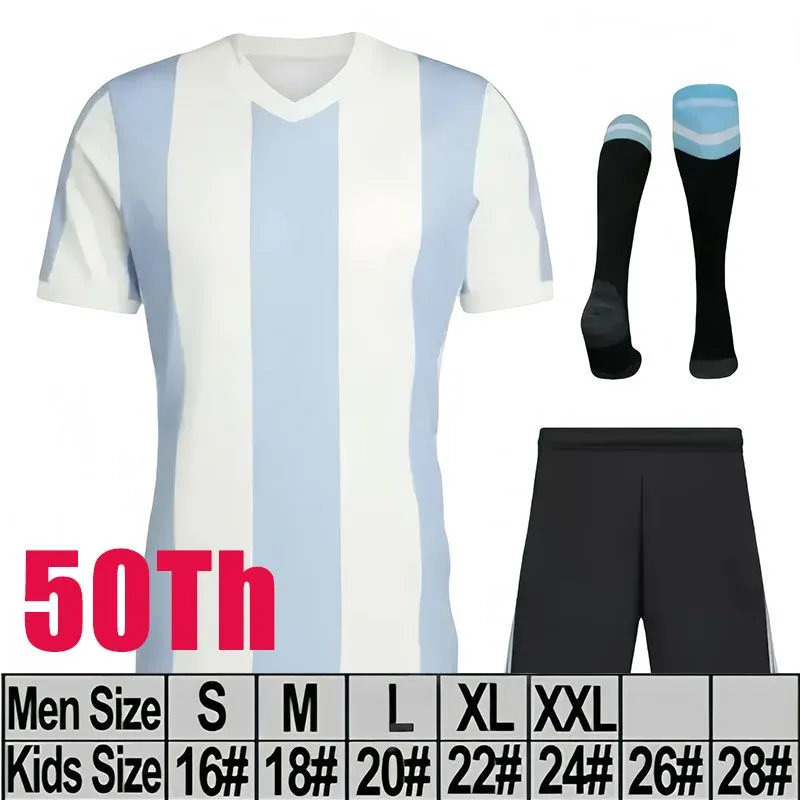 Argentinas Jersey 2026 World Cup Soccer Jerseys Long Sleeves 26 27 GARNACHO DE PAUL Maillot Retro Football Shirts Tops Men Kit Kids Goalkeeper Trainin