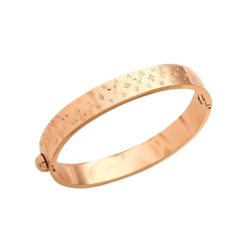 Luxury Bangle Bracelet Classic Designer Bracelet for Women High Quality Diamond Inlaid Bracelet Unisex Gold Silver Plated Bangle Party Jewelry High End