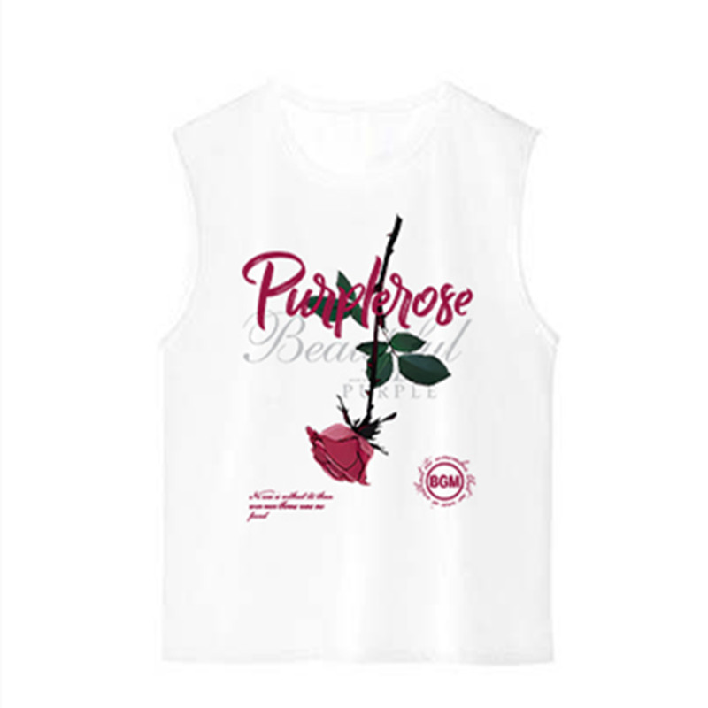2026 Summer Men's American High Street Tank Tops | Minimalist INS Trendy Casual Athletic Sleeveless Tees