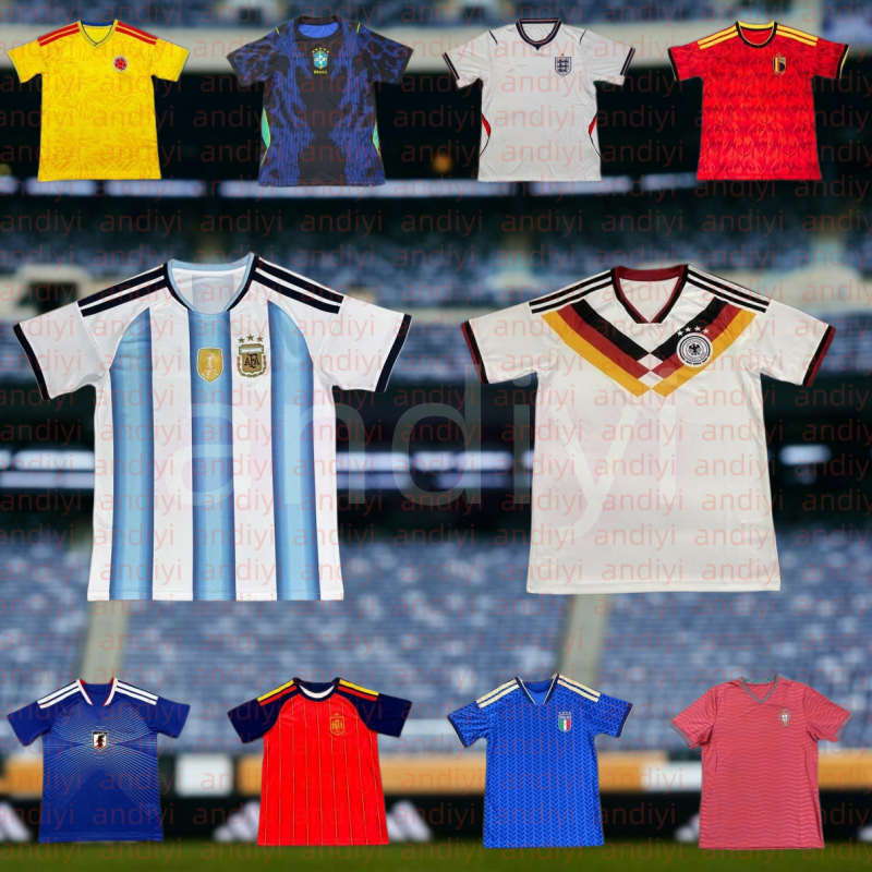 2026 New Model Soccer Jerseys Sports Outdoors world cup jersey men Outdoor Apparel Spain Brazil Germany Argentina Algeria Home and away jerseys football shirts