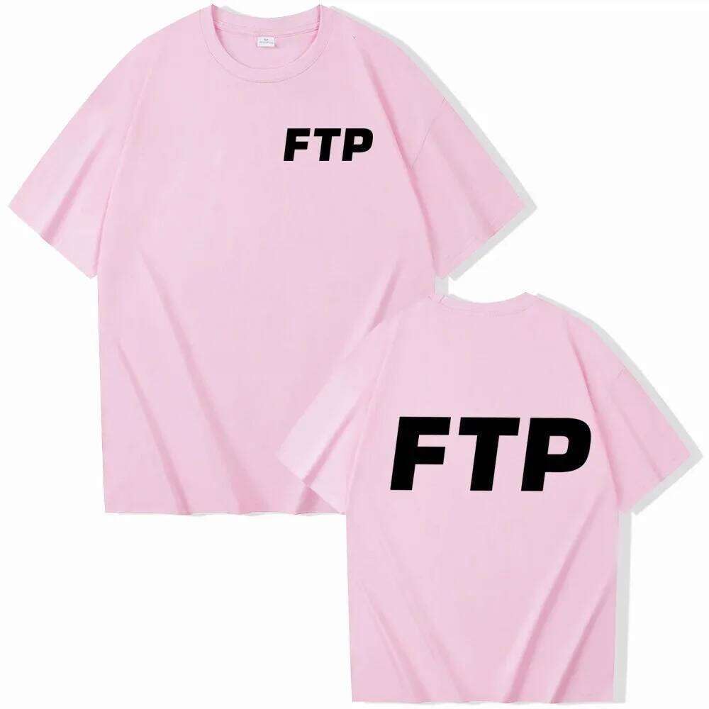 Simple FTP Printed Graphic Short Sleeve T Shirt Men Street Wear Men's Top 26H0413 - view 4