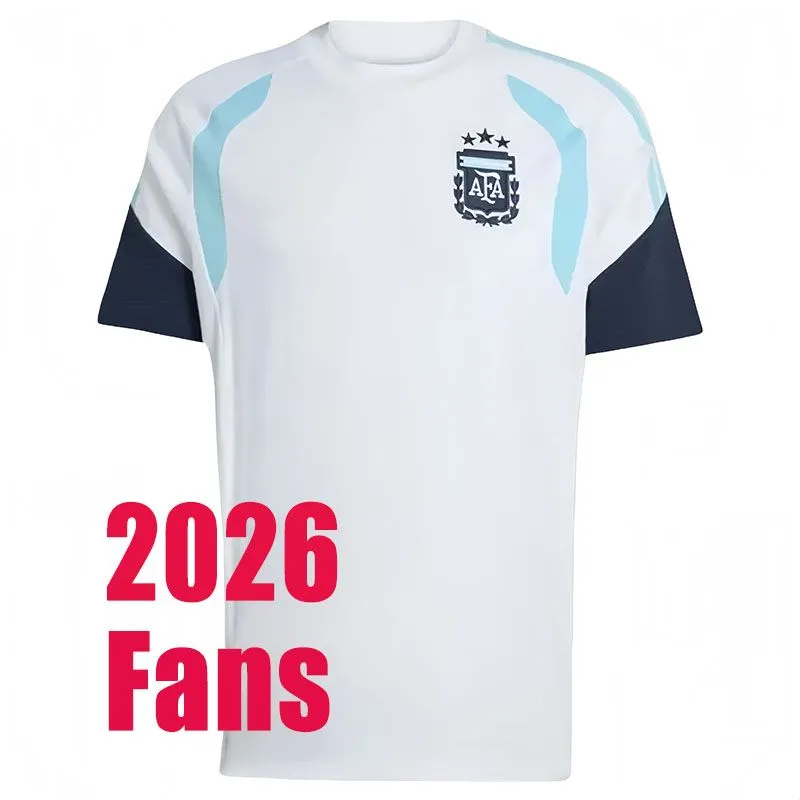 Argentinas Jersey 2026 World Cup Soccer Jerseys Long Sleeves 26 27 GARNACHO DE PAUL Maillot Retro Football Shirts Tops Men Kit Kids Goalkeeper Trainin