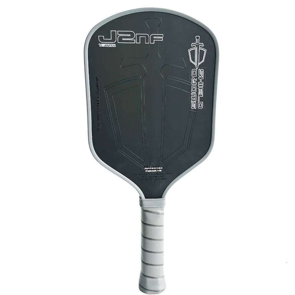 Sword Shield Pickleball Paddle, carbon fiber construction enhances spin and control for an aggressive playing style 26H0413