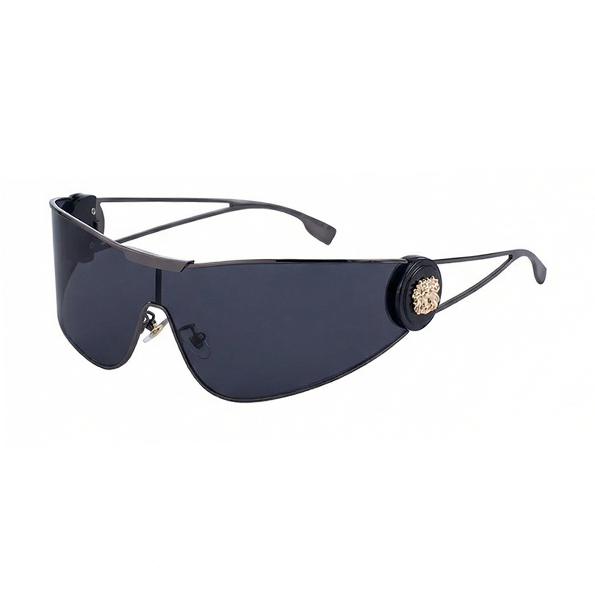 2026 New Model Designer-style Women's Fashionable Sports Sunglasses One-piece Lenses, Windproof Outdoor Sun Protection Cycling-specific Sunglasse