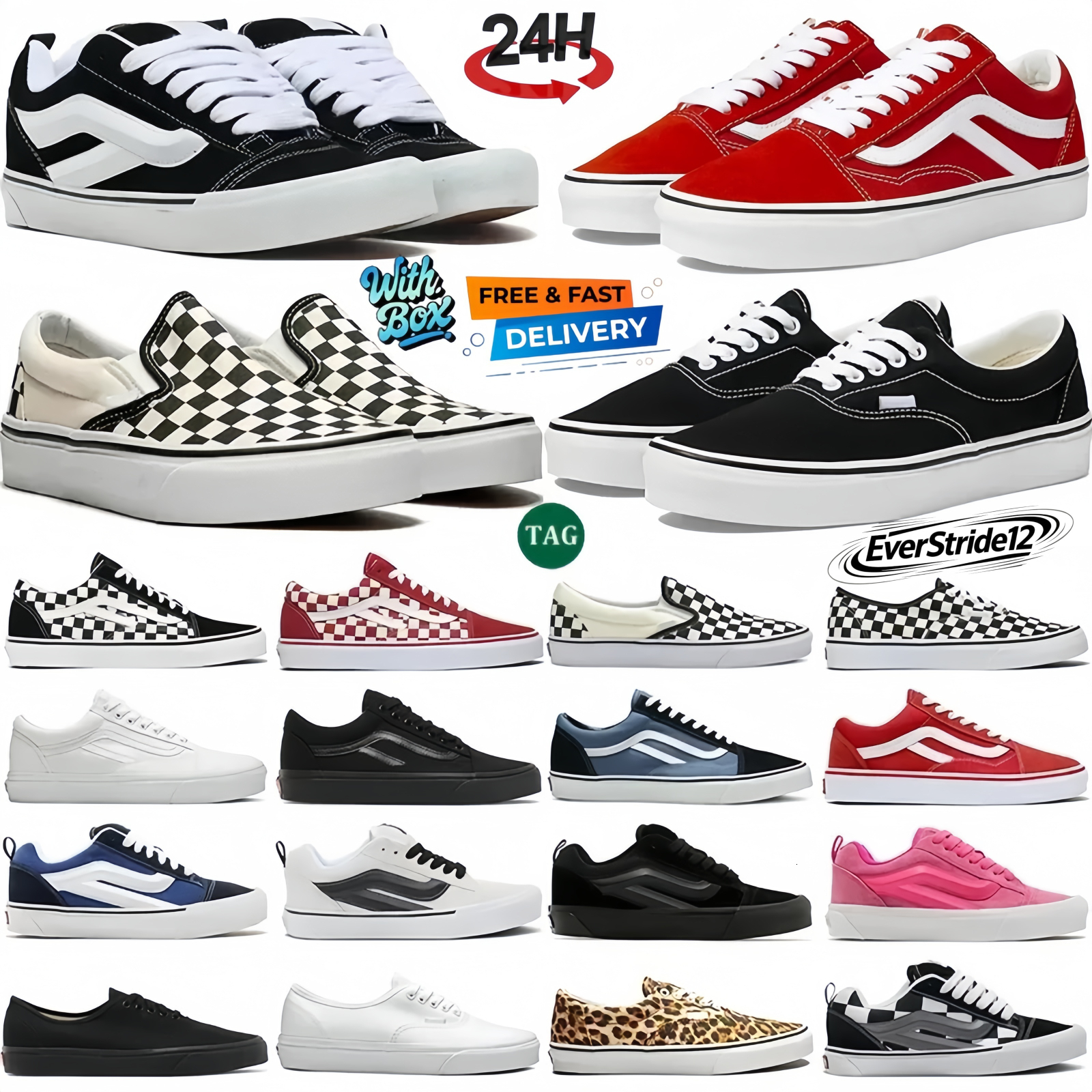 Designer van vanssneakers vansy knu old skools sneakers Shoes canvas chaussure for skateboard men womens trainers scarpe Plate-forme casual luxury 35-45