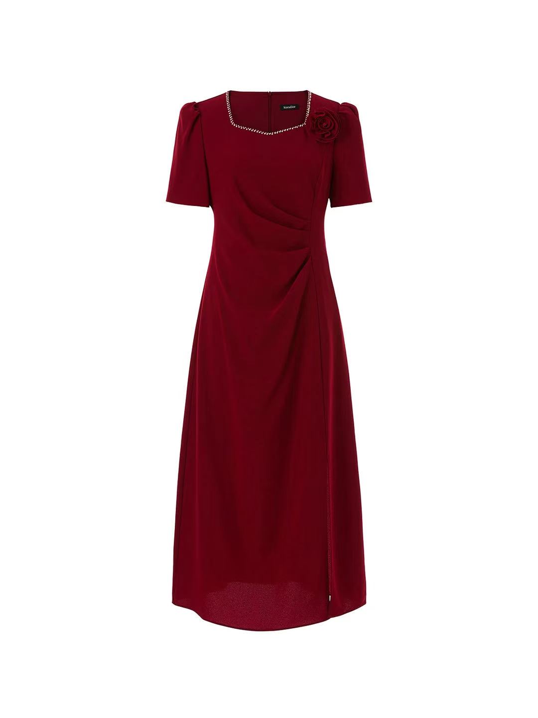 Chic Slim Silhouette Waistline Evening Gown Classic Design Available in Sizes S & L