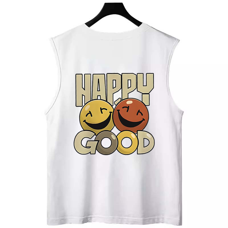 2026 Summer Hip-Hop Tank Tops | Loose Trendy Streetwear INS Hong Kong Style Athletic Basketball Sleeveless Tees