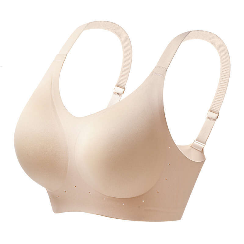 Adjustable Hook And Eye Closure Custom Fit Comfort Full Coverage Bra For Ladies Seamless anti-gravity lift jelly bra for women with s