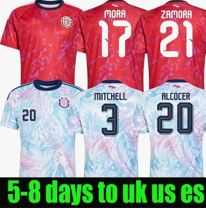 2026 World Cup Costa Rica soccer jerseys MEN KIT national team CONTRERAS CAMPBELL BENNETTE TEJEDA VENEGAS RUIZ AGUILERA SALAS 26 27 football shirt