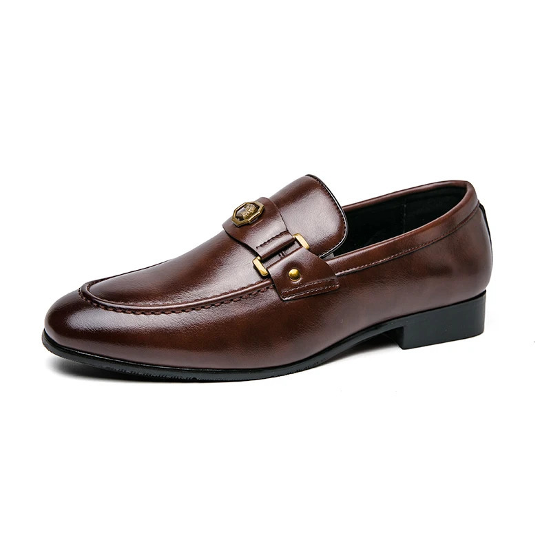 Fashion Shoes Men Casual Autumn Leather Loafers Office For Driving Moccasins Comfortable Slip on Party 260413