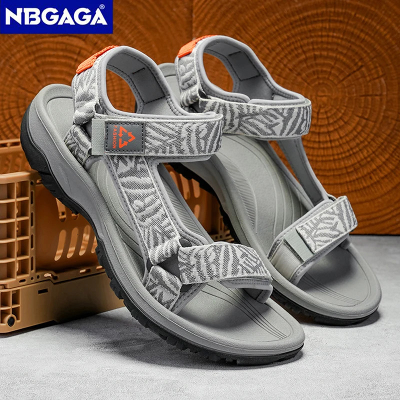 Classic Mens Hiking Sport Sandals Lightweight Leisure Beach Shoes Summer OpenToe Breathable Travel Walking Sandials 260413