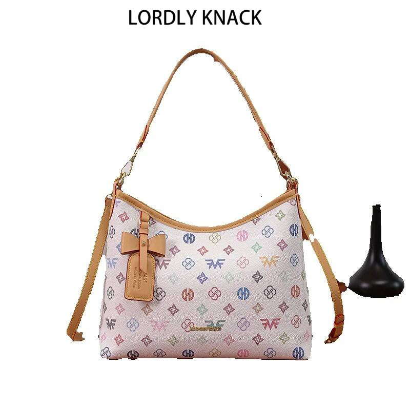LORDLY KNACK Colorful Tote For Women Spring Summer New Commuter Shoulder Crossbody Large Capacity Versatile Shopping Bag - view 3