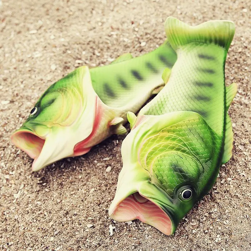 Plus Size Man Shoes Summer Beach Sandal Family Outdoor Fish Unisex Funny Girls Flip Flops 2024 Stylish Footwear 260413