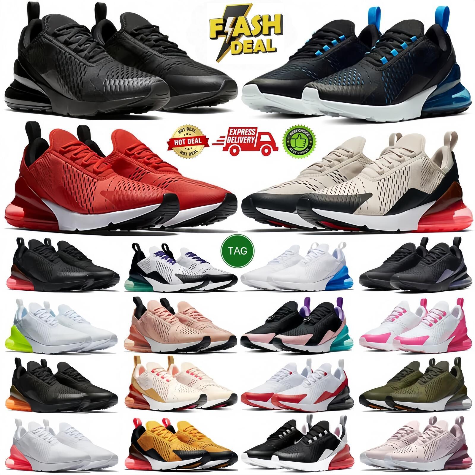 270 Running Shoes 270s React Triple Black White Sneaker Light Soft Pink Anthracite Core White Olive UNC Light Bone Grape Brown Red Mens Womens Sport Sneakers 36-46