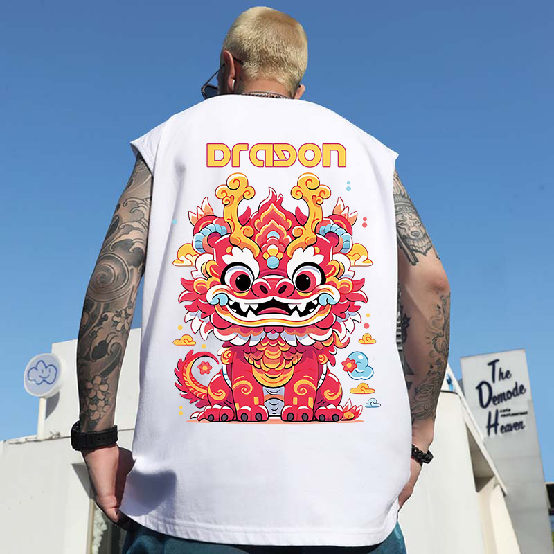 Big & Tall Fashionable Sleeveless Tanks Durable Lightweight Men's Over-Sized Shirt Ideal For Hot Weather
