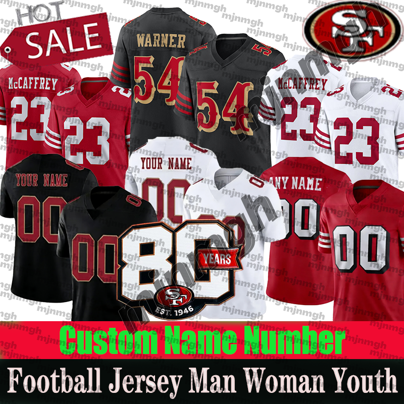 San Franciscocity 49erss jersey Rivalries Collection Christian McCaffrey Brock Purdy George Kittle Nick Bosa Deebo Samuel Fred Warner Brandon Aiyuk jerseys