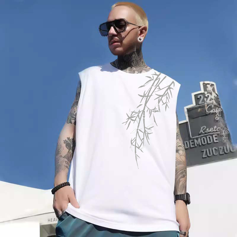 2026 Summer New Men's Tank Tops | Oversized Loose Plus Size Athletic Sleeveless Tees for Big & Tall