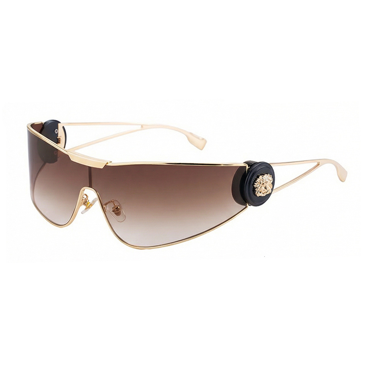 2026 New Model Designer-style Women's Fashionable Sports Sunglasses One-piece Lenses, Windproof Outdoor Sun Protection Cycling-specific Sunglasse