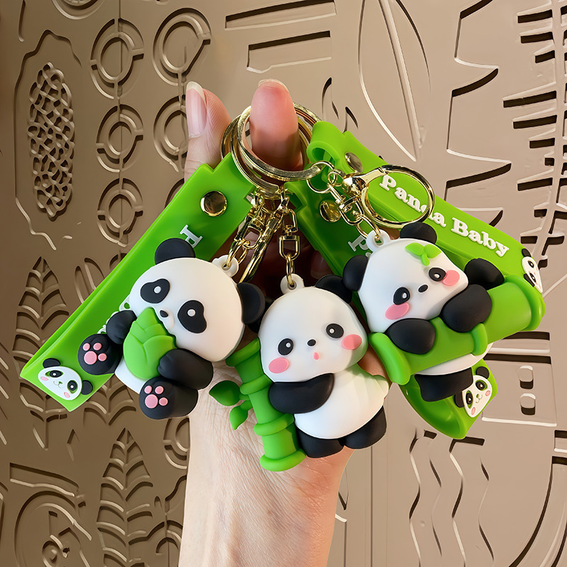 Elite Sports Bag Charm Key Chain World Cup Football 2026 Cute Little Panda Mascot Cultural And Creative Keychain Panda Souvenir, Cartoon Doll, Bag Pen - view 5
