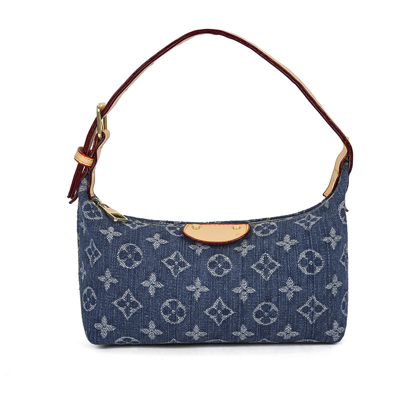 Free Shipping 2026 luxury bag This trendy ladies single-shoulder bag is a versatile hand-carry underarm bag