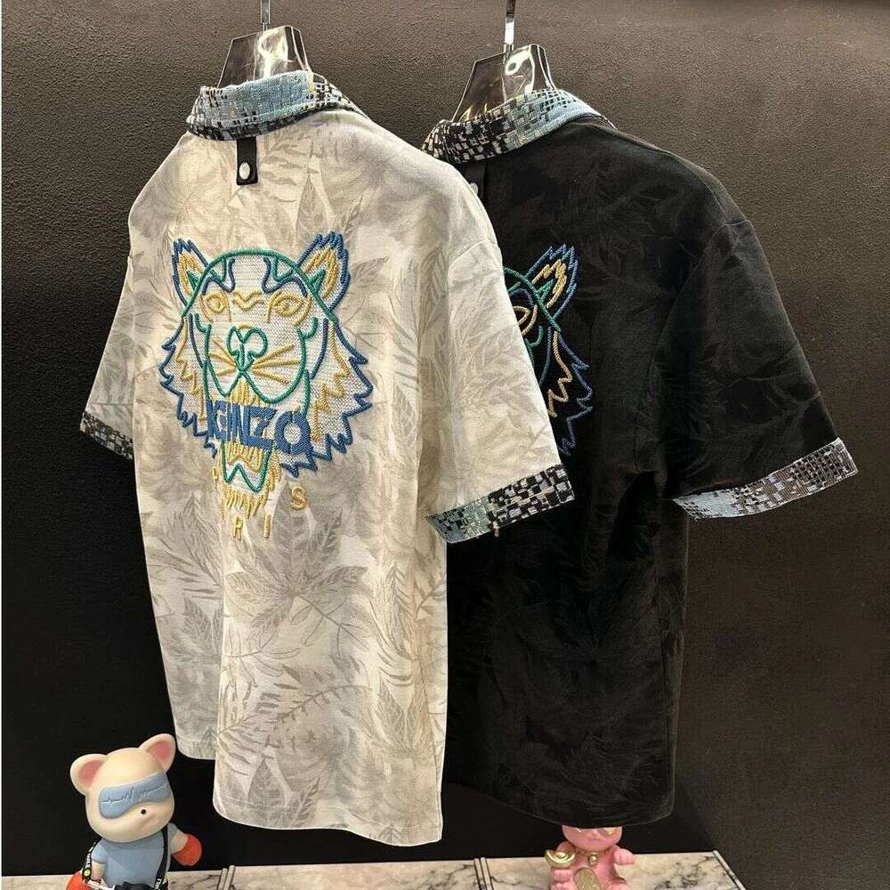 2026 Summer New Fashionable Design Short Sleeved Men's T-shirt With Loose And Versatile Letters Casual Trend Fashion And Simple T-shirt Top