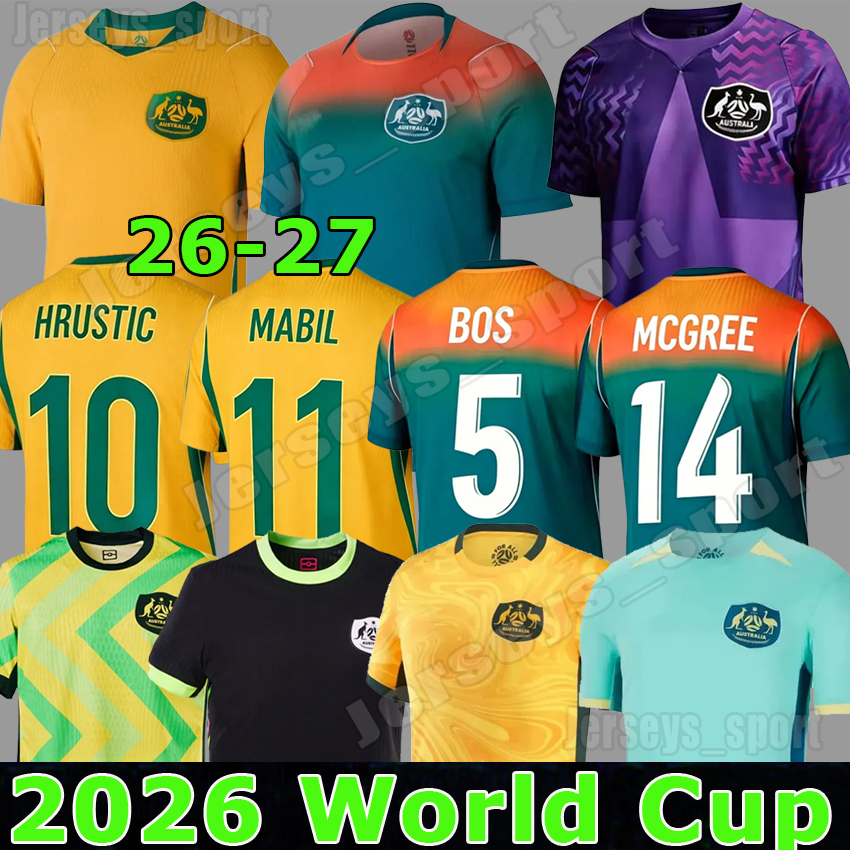 2025 2026 National Australia Team Soccer Jersey Cooney-Cross Micah Carpenter Raso Hunt Wheeler Chidiac Gorry Vine football shirt FGH MOOY SOUTTAR HRUSTIC BOYLE