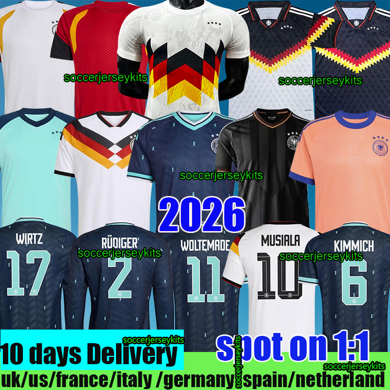 germany jersey 2026 world cup Germany Kit alemania dfb trikot KIMMICH deutschland trikot 2026 football shirt HAVERTZ Deutschland maillot allemagne MUSIALA