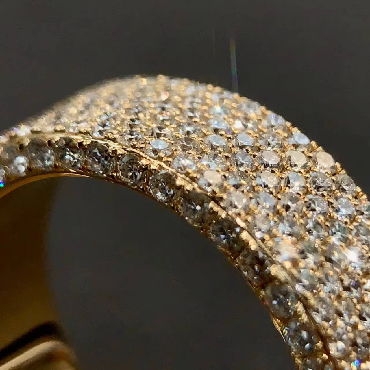 Best-Selling 9K-24K Gold Mens Rings CVD Lab Grown Diamonds Wedding Bands Fashion Jewelry with IGI/GAI Cert