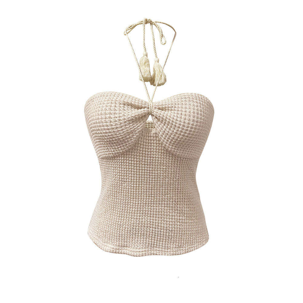 2026 new fashionable women's clothing designer sexy camisole summer off shoulder sleeveless short top