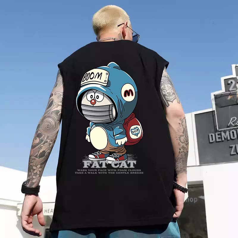 Summer Men's New Gym Tank Tops | Trendy Loose Plus Size Basketball Sleeveless Tees for Layering