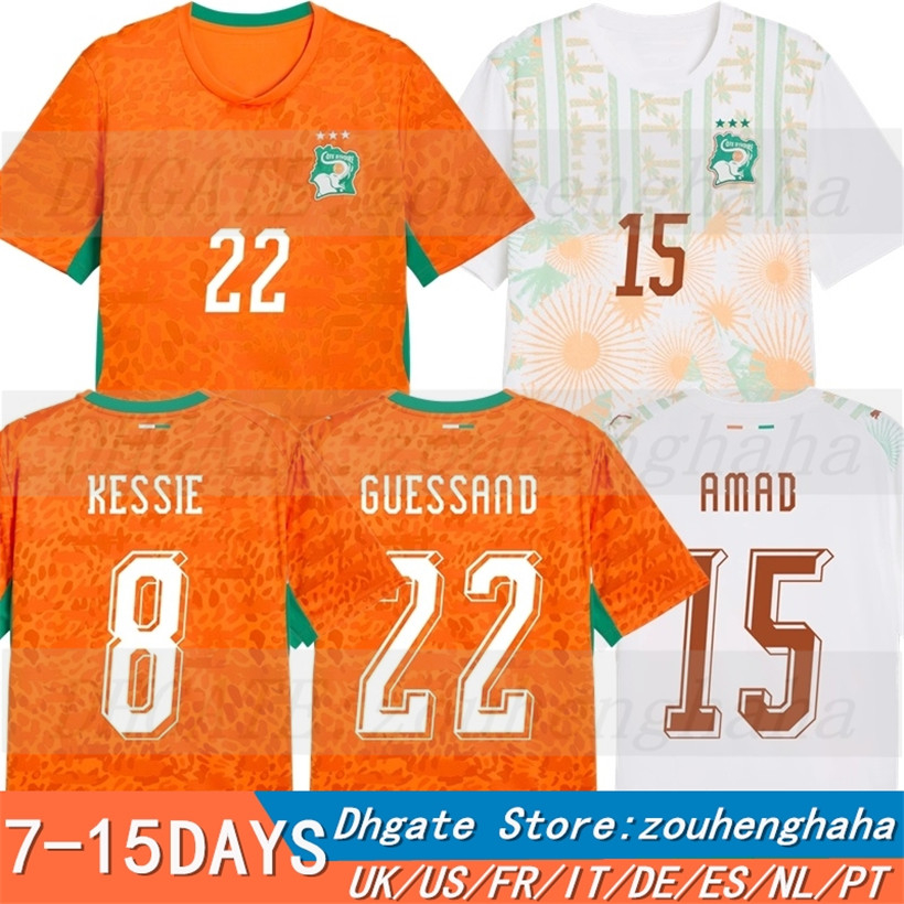26 27 Ivory Cote dIvoire Soccer Jersey Vintage CoastS 2026 2027 d'Ivoire Football Shirt Tops Camiseta Futbol Men Home Away Trikot Player version Fans
