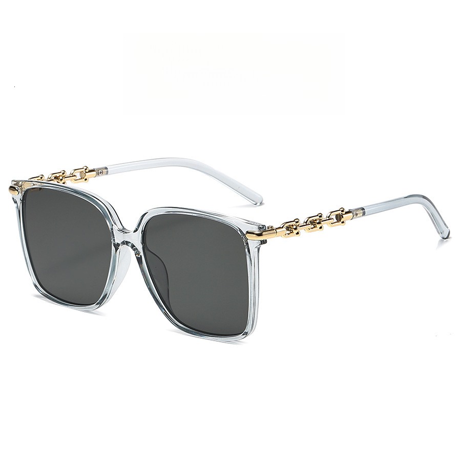 2026 New Designers Chain-style Sanctuary Women's Sun Glasses - Outdoor Beach Square Large Frame Sun Glasses - Trendy Street Photography Style Eye