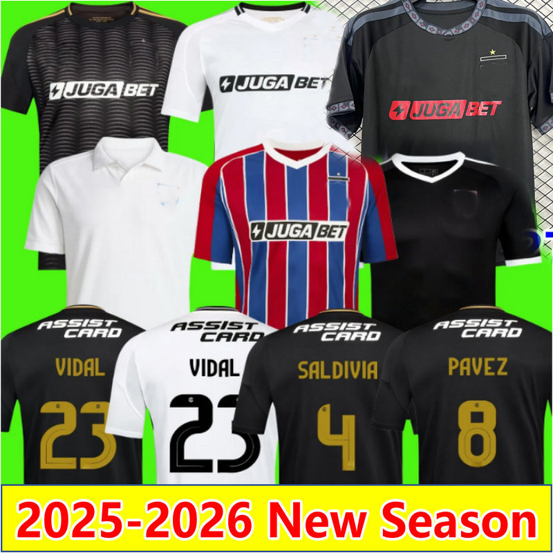 2026 2027 VIDAL SOLARI Soccer Jerseys Colo-colo FALCON football shirt 25 26 27 ZAVALA BOLADOS GIL maillots PALACIOS PIZARRO ISLA Camiseta men kids uniforms