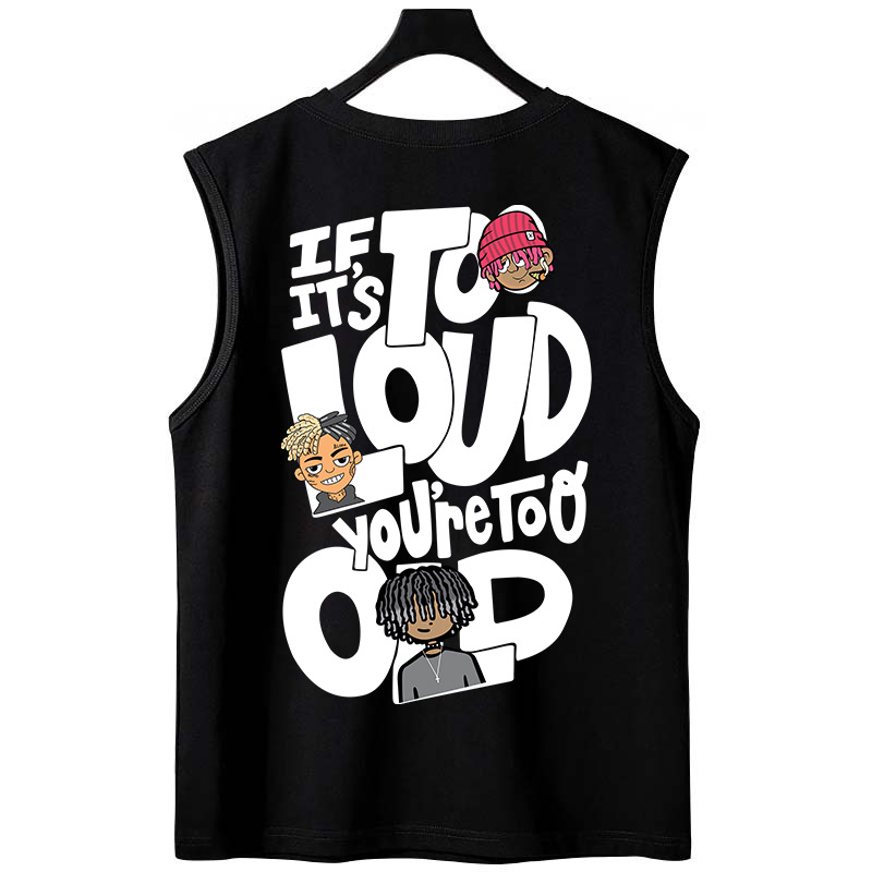 2026 Summer Men's Lightweight Quick-Dry Tank Tops | Oversized Big & Tall Gym Basketball Running Sleeveless Tees