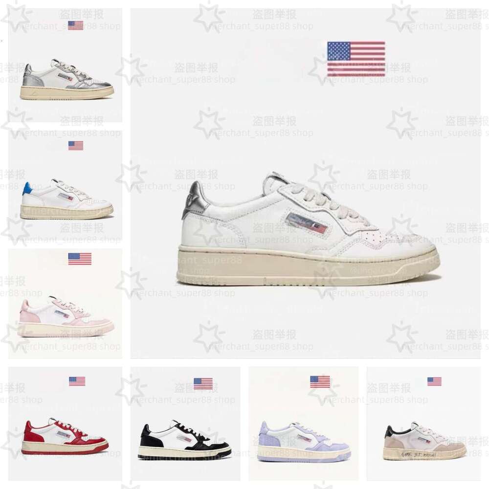 2025 Designer Casual Shoes USA Medalist Platform Sneakers Upper Two-Tone Pink Black Golden Panda Lows Action Loafers Outdoor Women Men Trainers36-45