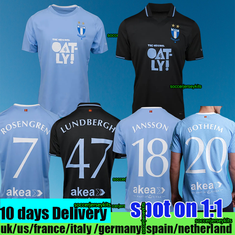 4XL 2026 27 Swedish Malmo FF football jersey men fan JANSSON BOTHEIM LUNDBERGH football jersey 26/27 Malmo Soccer Jerseys